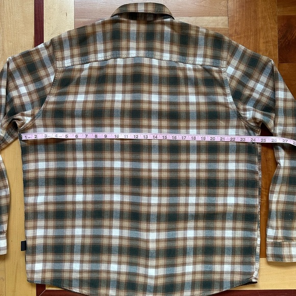 Patagonia Fjord flannel long sleeve button up organic cotton lightweight shirt - Picture 8 of 9